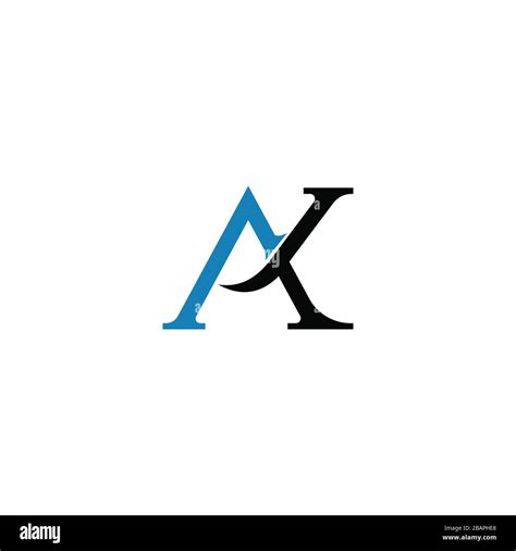 Initial Letter ak logo or ka logo vector design template Stock Vector Image & Art - Alamy