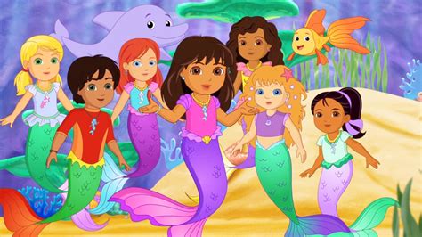 Image - Dora & Friends Magical Mermaid Adventure Dora, Mariana, Alana, Emma, Kate, Naiya, Pablo ...