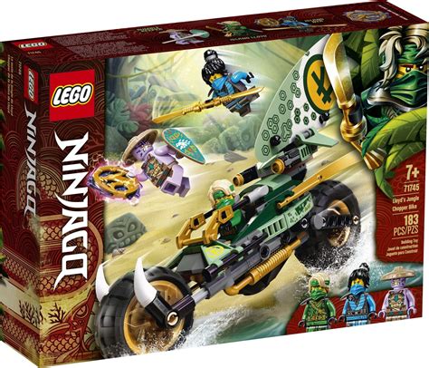 Buy LEGO NINJAGO Lloyd’s Jungle Chopper Bike 71745 Building Kit; Ninja ...