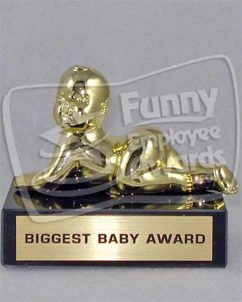 Biggest Baby Award | Funny Baby Trophy, Fun Trophies