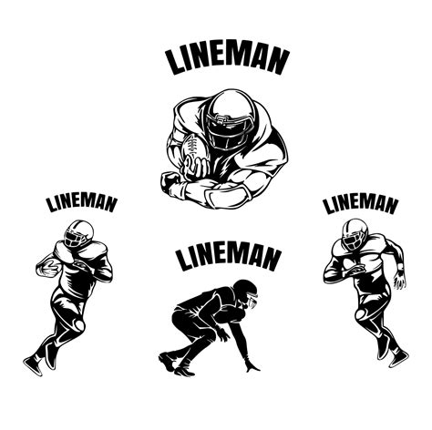 Football Lineman SVG Designs – MasterBundles