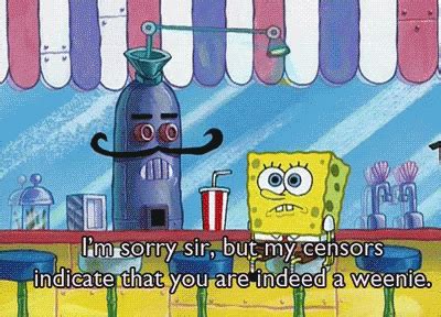 Spongebob Weenie GIF - Spongebob Weenie Weeniehutjuniors - Discover ...