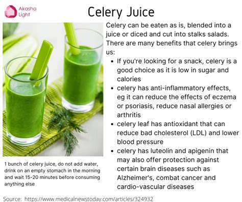 What are the Benefits of Celery Juice? – Akasha Light