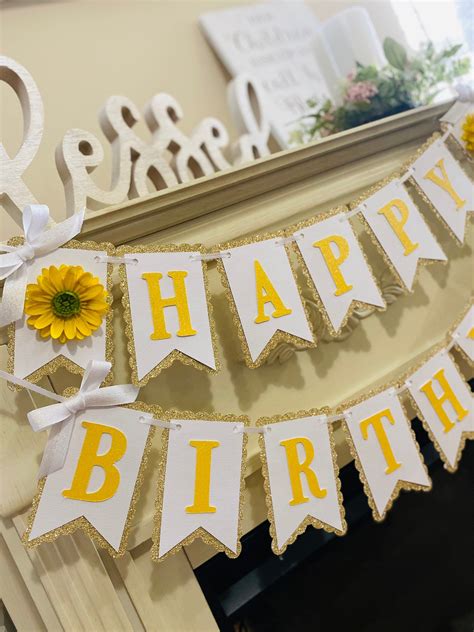 Sunflower Birthday Decorations Sunflower Birthday Party - Etsy in 2023 ...