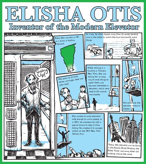 Elisha Otis, Inventor of the Modern Elevator | Drawing on History | Kids VT - small people, big ...