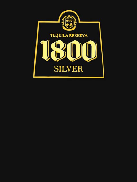 "1800 tequila " T-shirt for Sale by yahui | Redbubble | 1800 tequila t ...