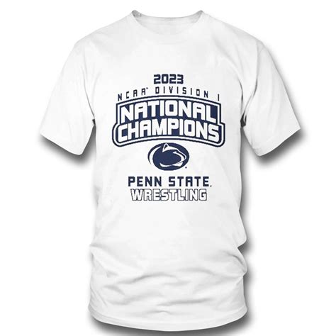 Penn State 2023 Wrestling Ncaa Division I National Champions T-shirt