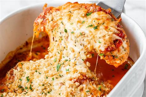Mozzarella Parmesan Chicken Casserole Recipe | Yummly | Recipe ...