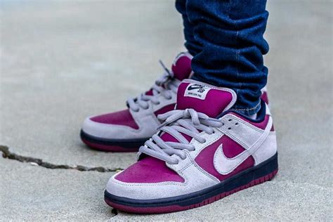 Nike Dunk Low SB True Berry On Feet Sneaker Review