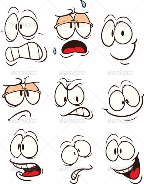 Cartoon Faces | GraphicRiver