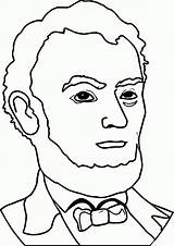 Abraham Lincoln Coloring Pages Printable  Home sketch template