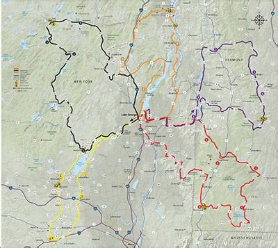 RoadRUNNER Motorcycle Touring & Travel | New York & Vermont Road Map