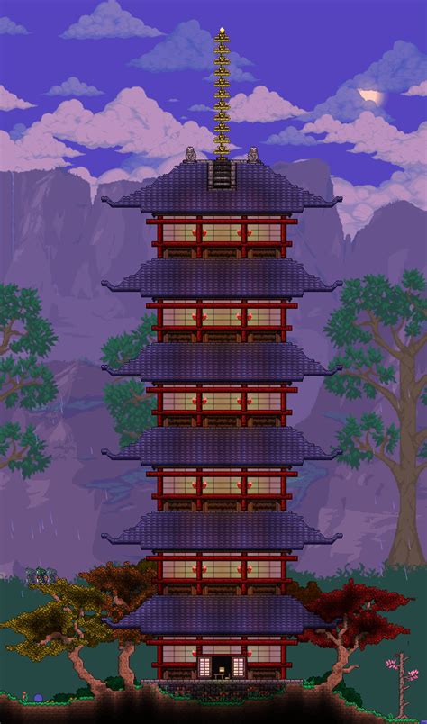 WIP: The bell tower from pokemon : Terraria