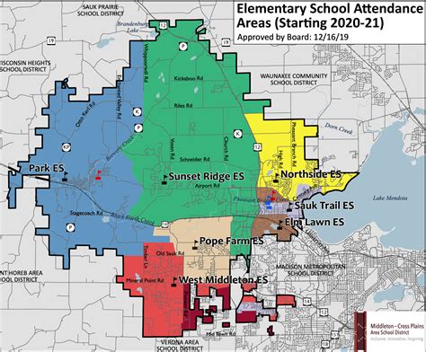 Registration: Boundaries & Maps | Middleton-Cross Plains Area School ...