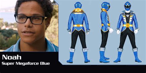 Noah Carver, Super Megaforce Blue Ranger - Power Rangers Super Megaforce