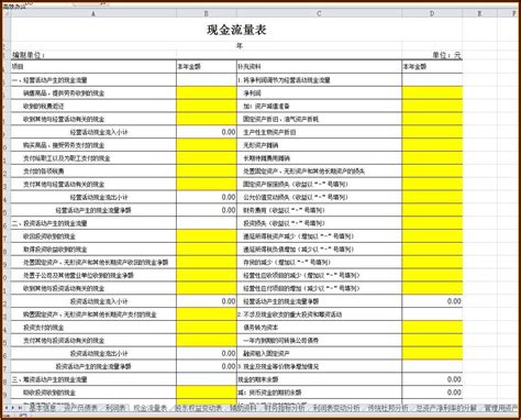 Consolidated Financial Statement Template Excel - Template 2 : Resume ...