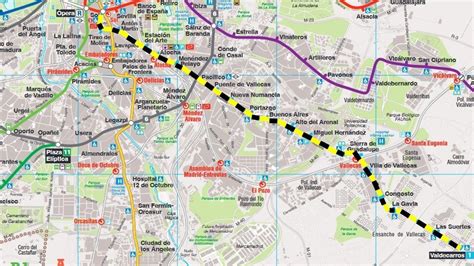 La línea 1 de Metro de Madrid estará cortada por obras desde finales de ...