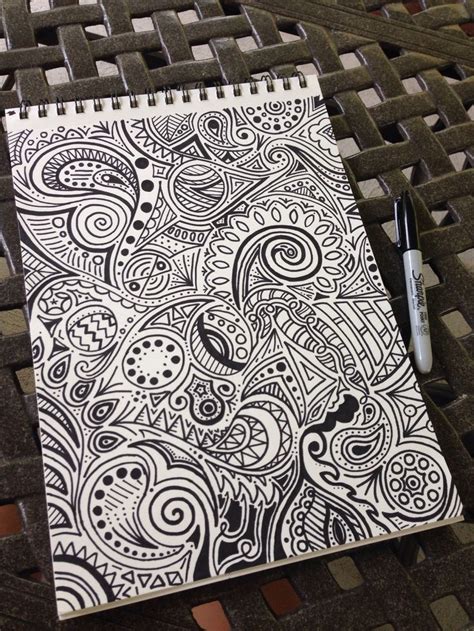 Sharpie doodles