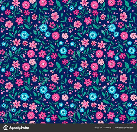 Floral pattern in the small flowers. — Stock Vector © Ann.and.Pen #137866818