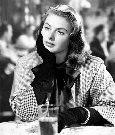 Ingrid Bergman 1946 Vieux Hollywood Glamour, Golden Age Of Hollywood ...