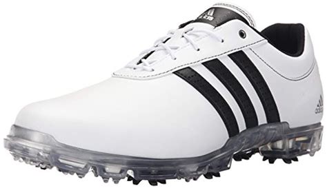 adidas Synthetic Adipure Flex Golf Shoe in White/Black (White) for Men ...