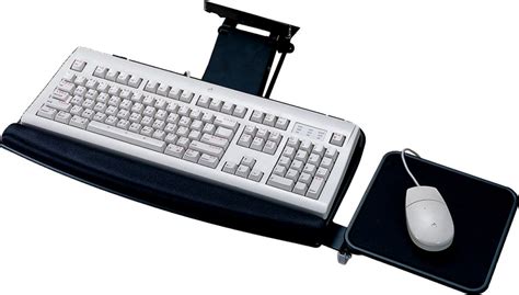 Adjustable Keyboard Tray with Mouse Pad : Harmony Collection