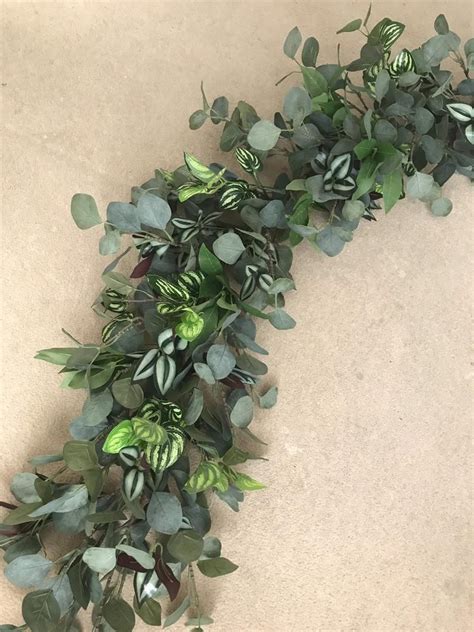 Eucalyptus garland Flower garland Greenery garland Floral | Etsy | Greenery garland, Floral ...