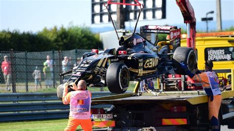 WATCH: Pastor Maldonado crashes in Belgian GP Practice One | F1 News