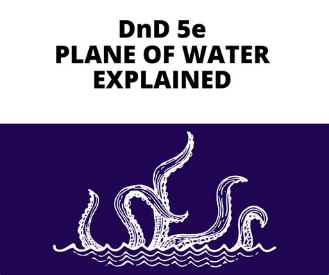 DnD 5e The Plane of Water Explained (2023) - The GM Says