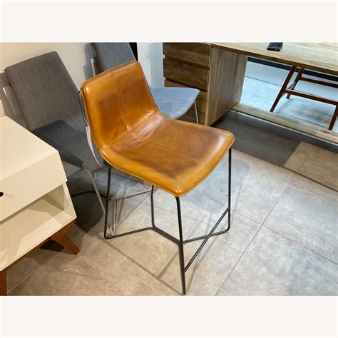 West Elm Slope Counter Stool - AptDeco