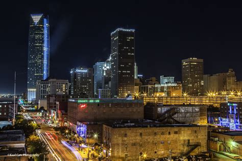 Skyline View of Downtown Oklahoma City