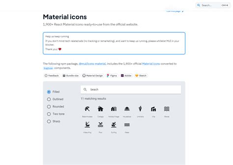 How to use MUI icons (Material UI) in React