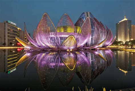 The Lotus building, China | Building, Amazing buildings, Interesting buildings