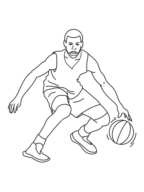 Stephen Curry - Coloring Pages