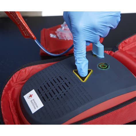 AED Trainer with Gel Adhesive AED Pads | Red Cross Store