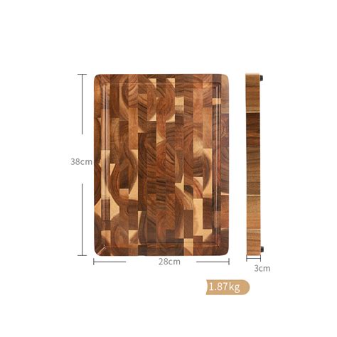 Acacia wood cutting board – Rustics for Less