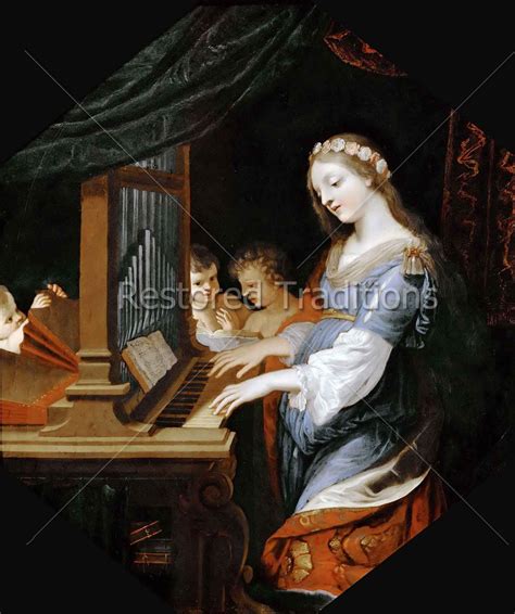 Saint Cecilia Painting at PaintingValley.com | Explore collection of ...