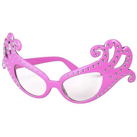 Dame Edna Glasses Pink - Costume World