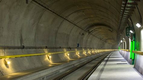 Gotthard tunnel: World's longest and deepest rail tunnel opens in Switzerland - BBC News