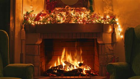Christmas Fireplace Wallpaper (57+ images)