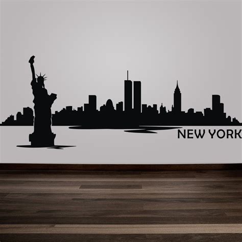 New York City Skyline Silhouette - Cliparts.co