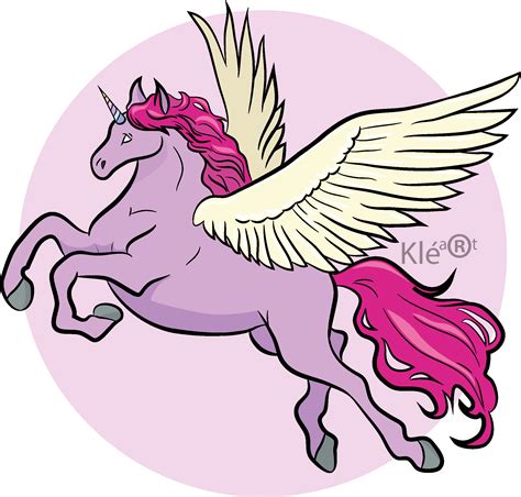 Unicorn With Wings Drawing | Free download on ClipArtMag