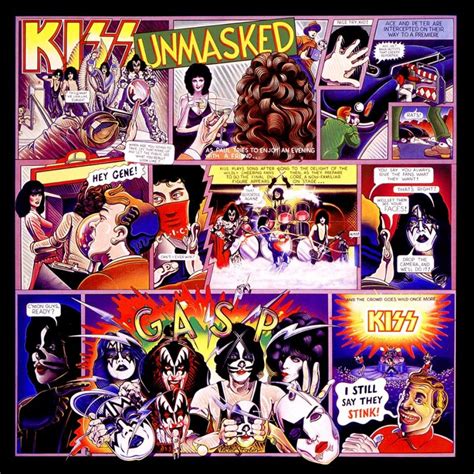 "Kiss Unmasked" Album Cover | Victor Stabin