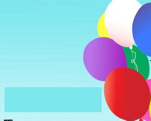 Free Colorful Balloons PowerPoint Template