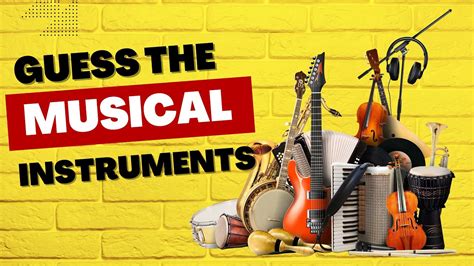 Guess the Musical Instruments by Picture | Fun Music Quiz - YouTube