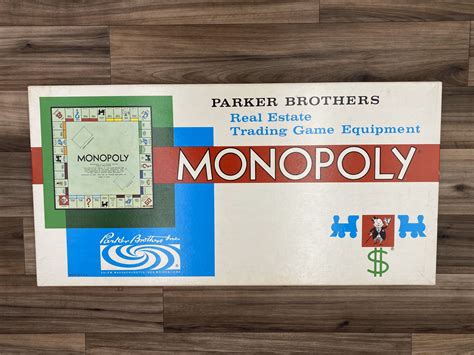 Vintage Monopoly Game, Complete 1961 Monopoly Board Game, Family Game night