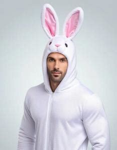 Bunny Suit Man Costume. Face Swap. Insert Your Face ID:1012485