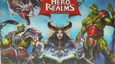 Hero Realms Deckbuilding Card Game Review - Home of Mark