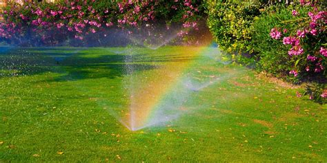 watering sprinkler lawn - Lawns Unlimited