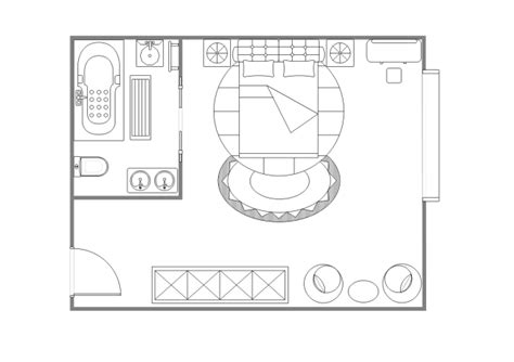 Master Bedroom Plan | Free Master Bedroom Plan Templates